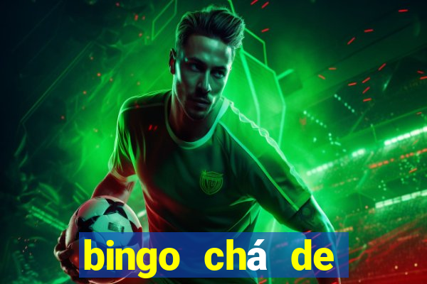 bingo chá de bebê excel